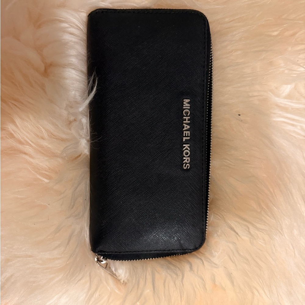 Michael Kors Black Leather Wallet